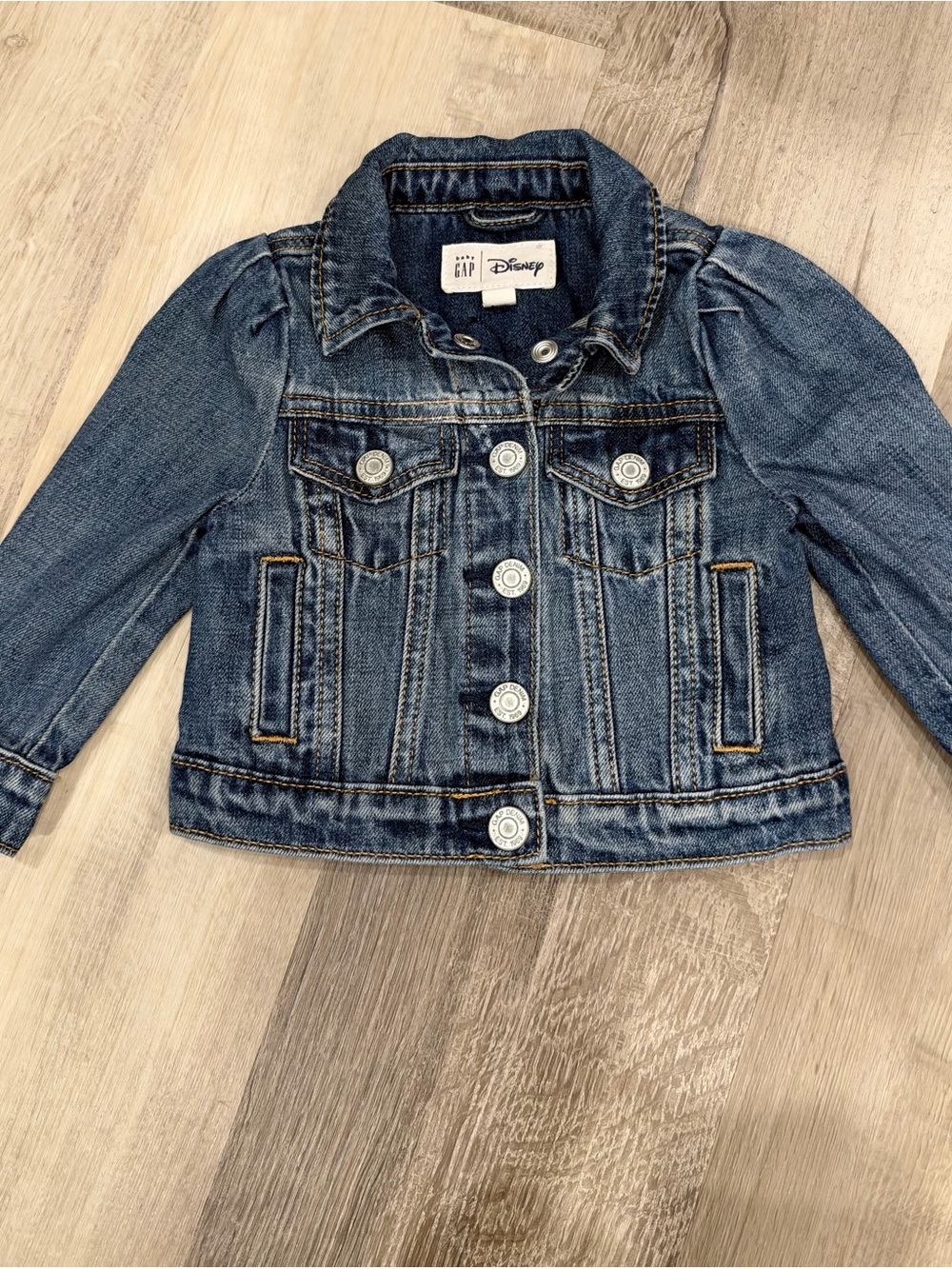 Disney Girls' Blue Denim Jean Jacket